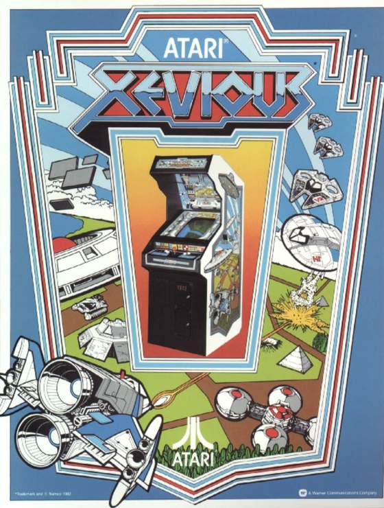Xevious Flyer: 1 Front
